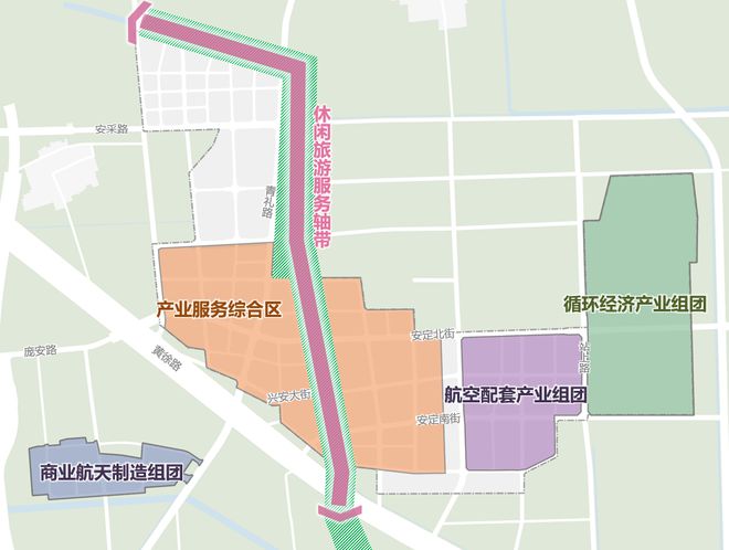 北京市大兴区安定镇中心区控规 2023北京市推荐优秀城乡规划奖天博(图7)